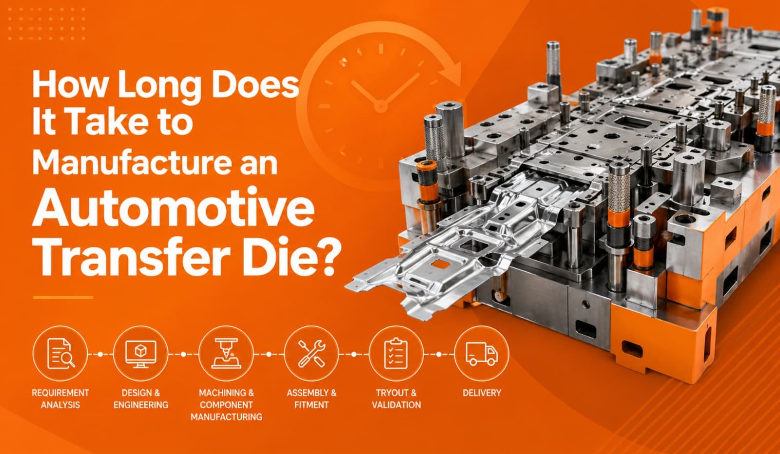 How Long Does It Take to Manufacture an Automotive Transfer Die?