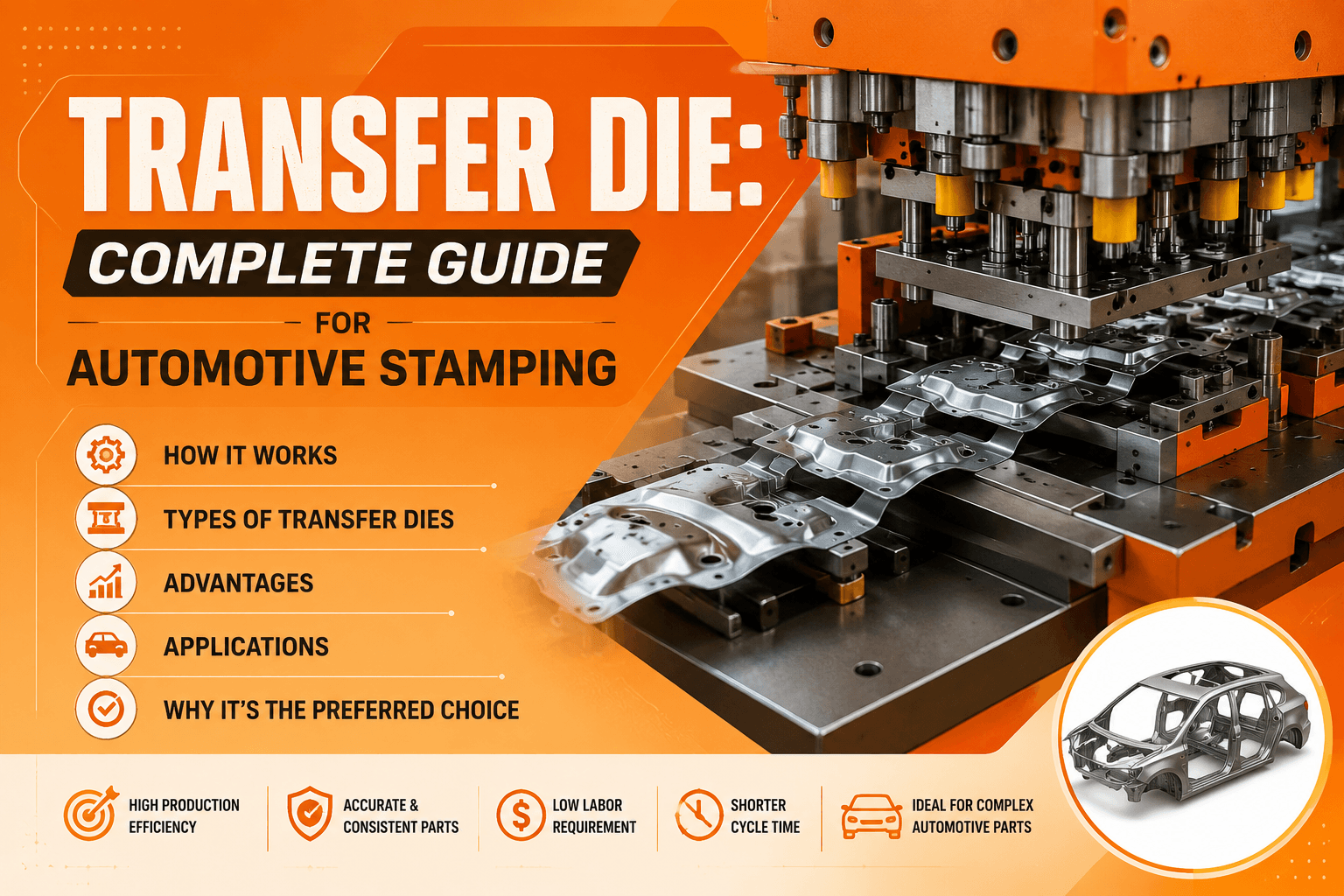 Transfer Die: Complete Guide for Automotive Metal Stamping