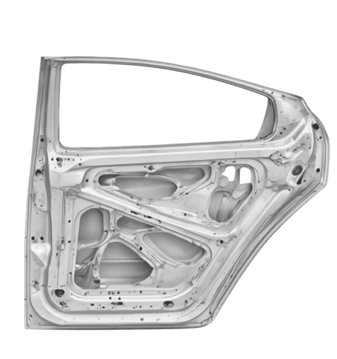 Automotive door panel prototype