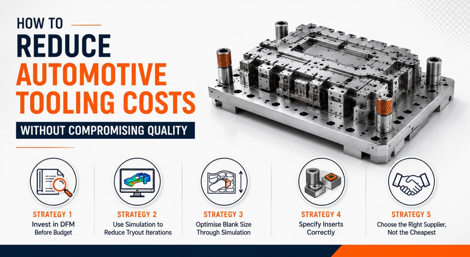 How to Reduce Automotive Tooling Costs Without Compromising Quality